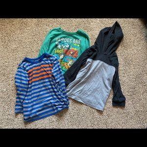 Lot of 3 long sleeve tshirts size 4T